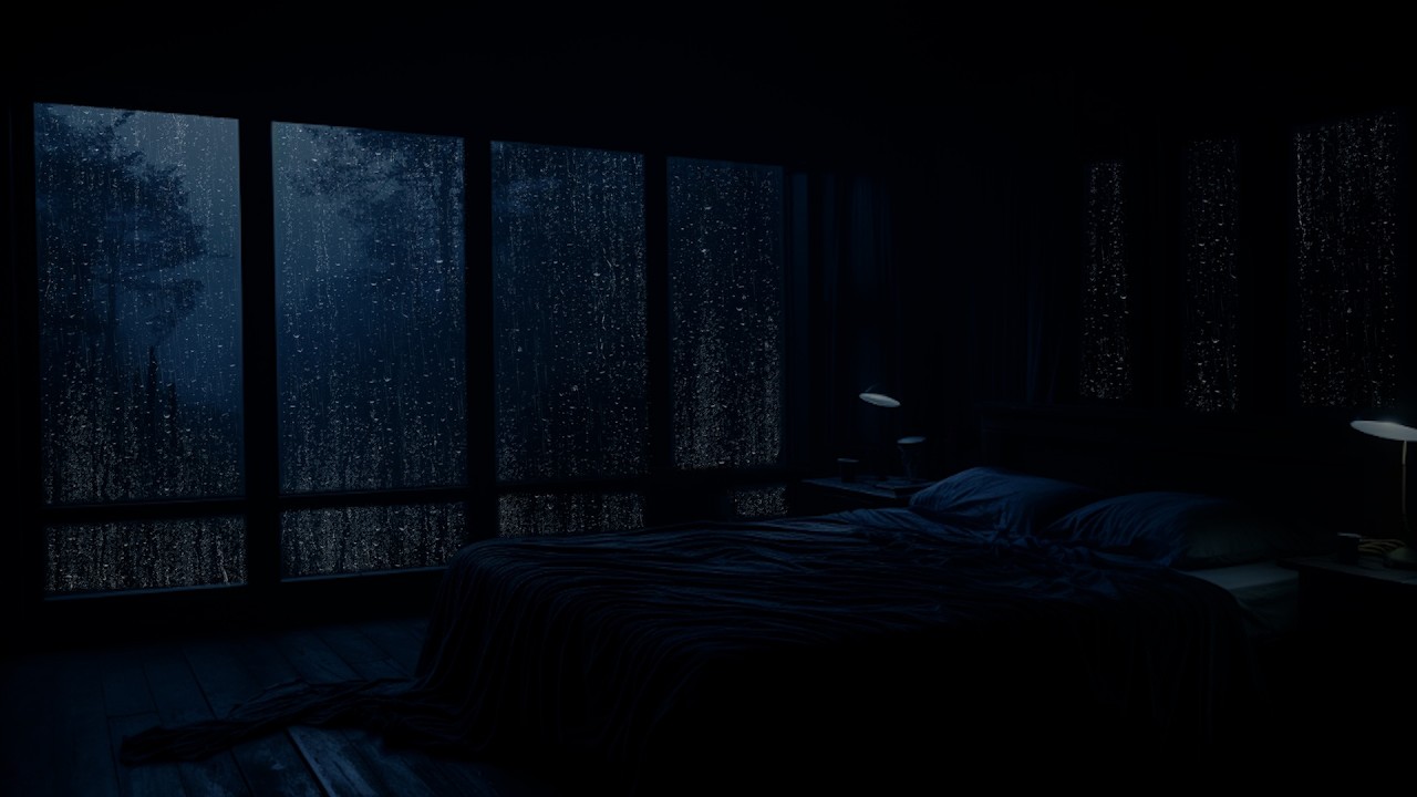 Sleep Better Tonight with Perfect Rain Sounds | Gentle Night Ambience for Total Relaxation