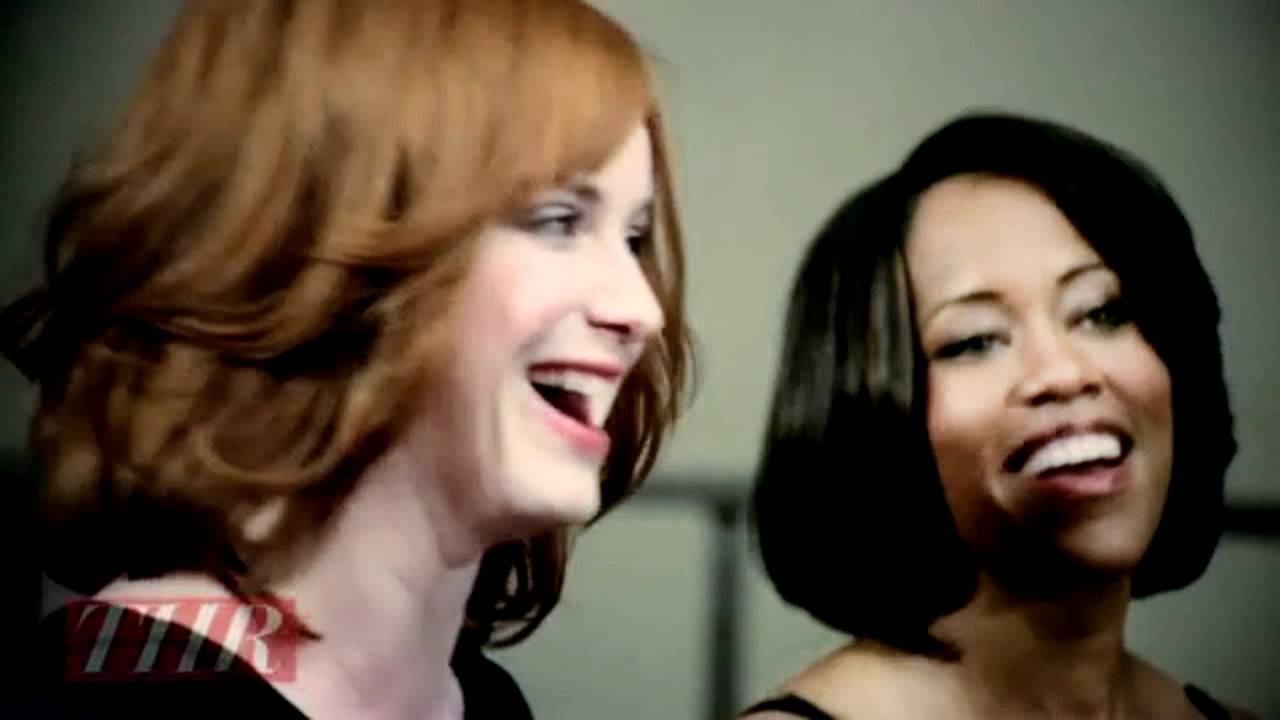 Emmy Roundtable Drama Actresses - Christina Hendricks on how to handle... GOOD writing.