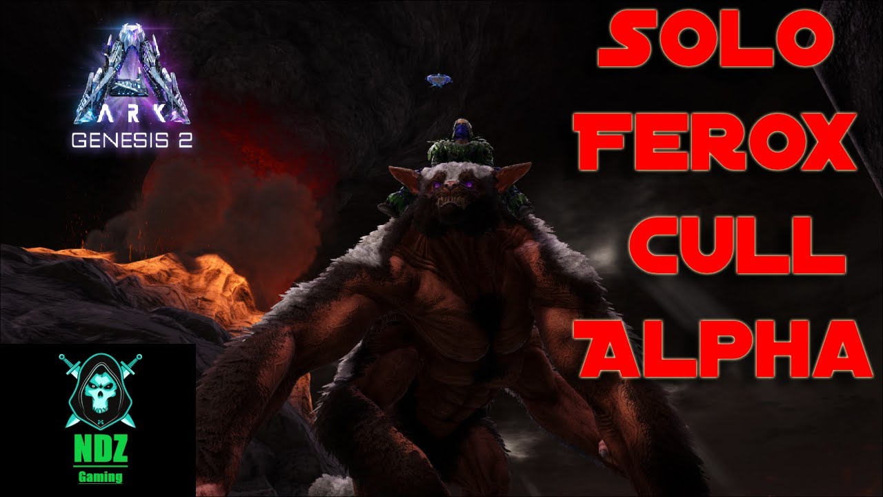 Solo Mission Ferox Cull Alpha  | Ark Genesis Part 2
