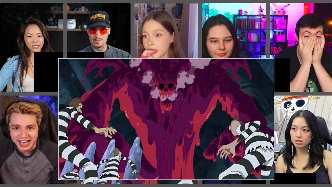 Magellan's Venom Demon! One piece episodes 450•pt1 Reaction Mashup