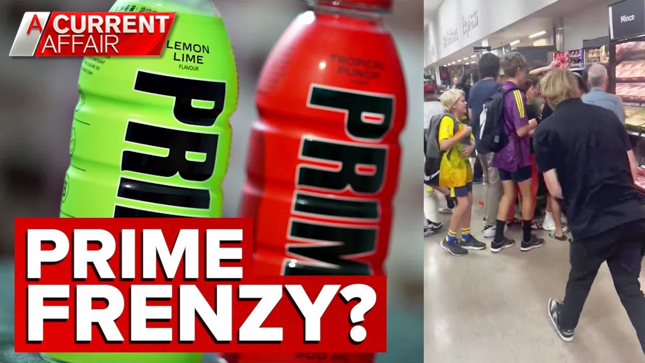 Why are teens losing it over the 'Prime' drink? | A Current Affair
