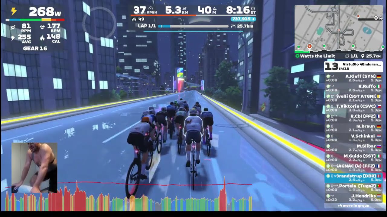 VirtuSlo 4Endurance BARS League 2026 - New York, Watts The Limit - 1 Lap (31.0km - 219m)