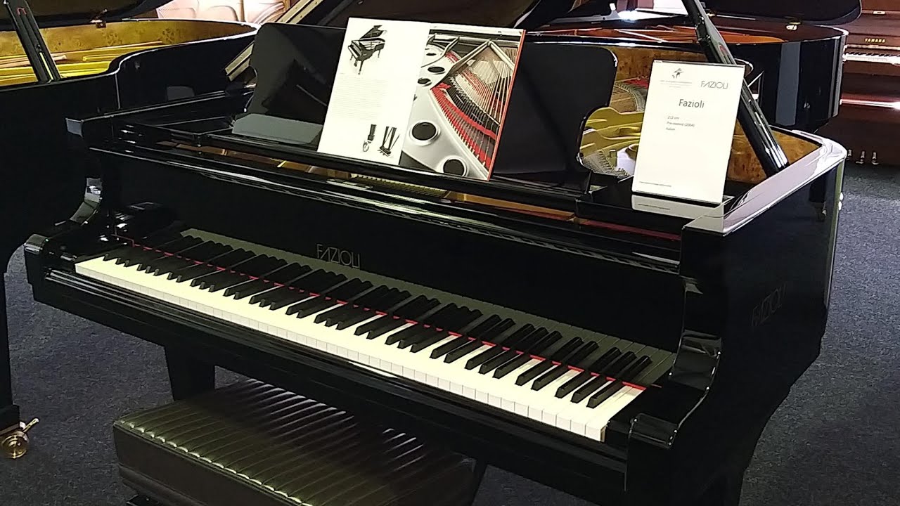 Fazioli F212, pre-owned