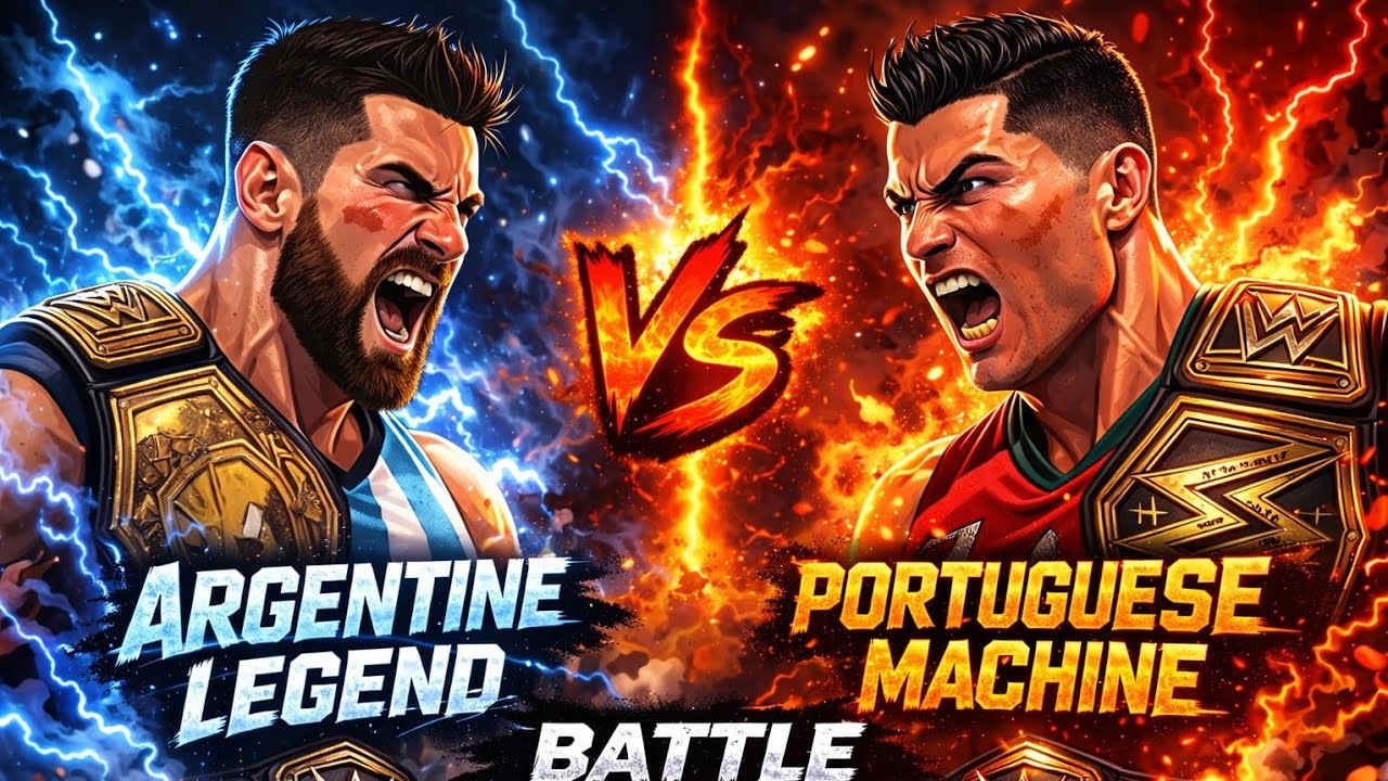 MESSI vs RONALDO – BATTLE ROUND 4 | WWE 2K EPIC SHOWDOWN
