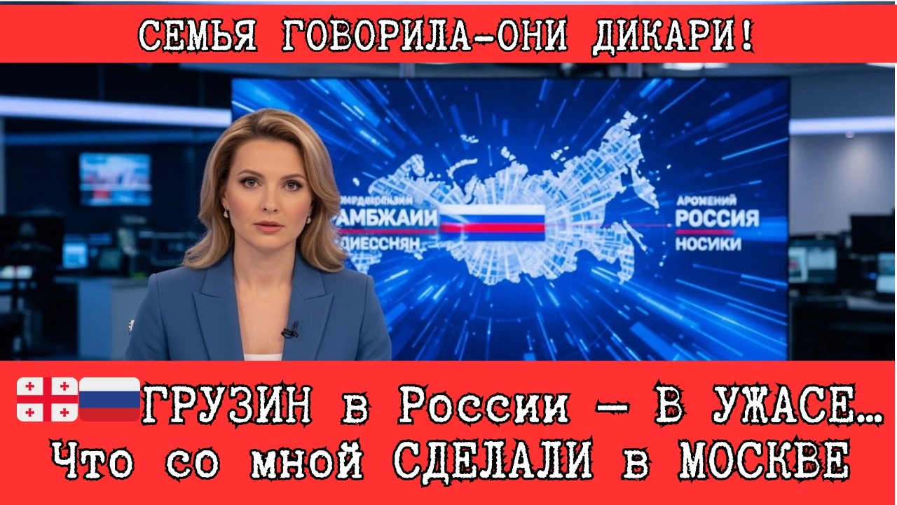 🇬🇪🇷🇺ГРУЗИН в России &mdash; В УЖАСЕ&hellip; Что со мной СДЕЛАЛИ в МОСКВЕ