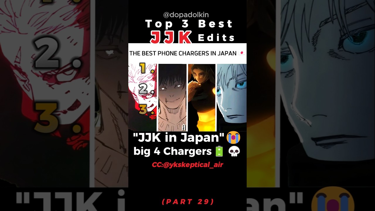 Ranking the Best JJK Edits PART 29