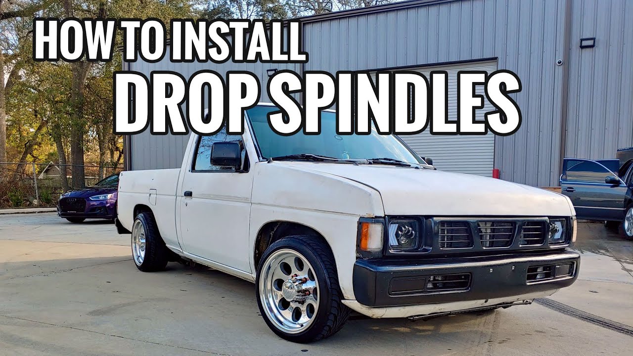 Как установить Belltech Drop Spindles на Nissan Hardbody D21 | Комплект подвески 440SP, часть 2
