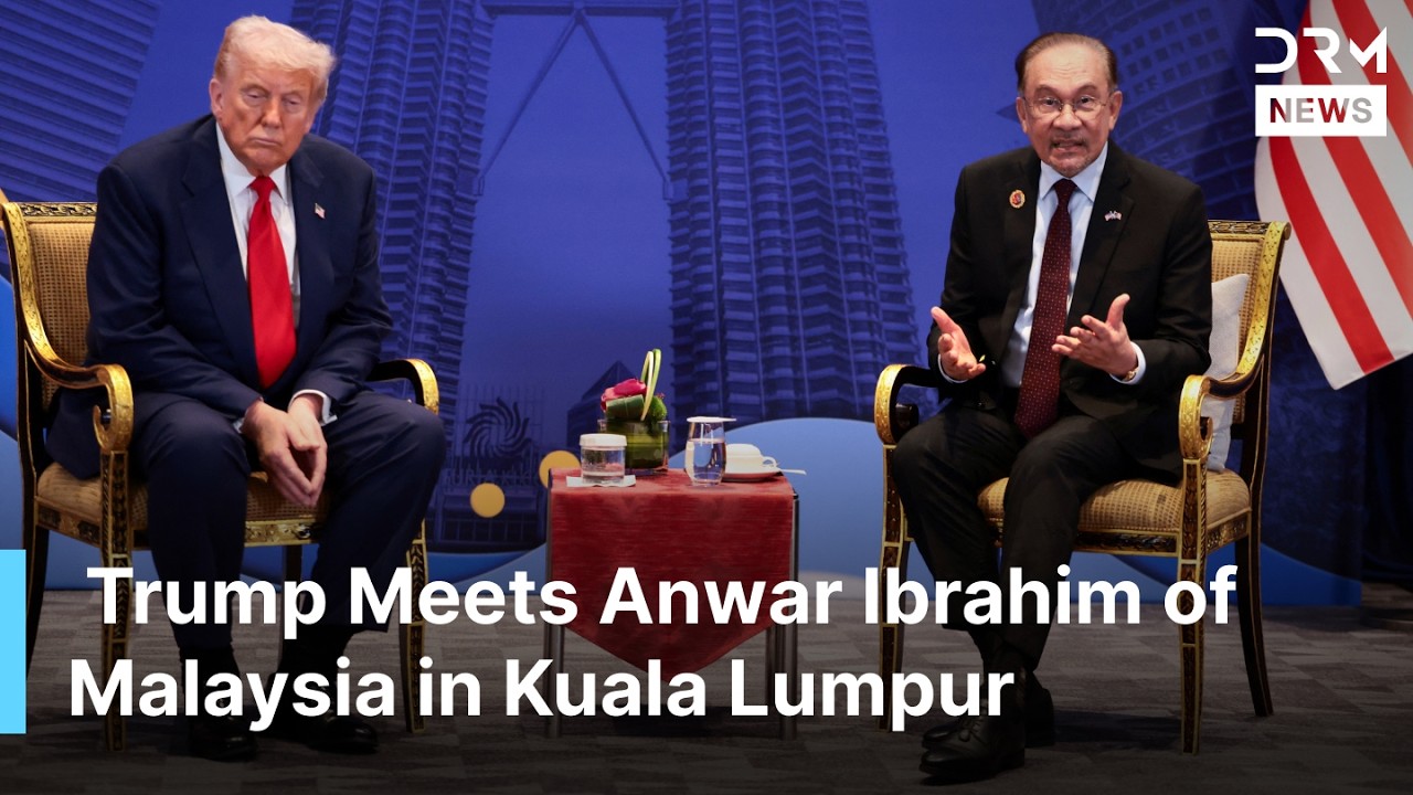 JUST IN: Trump and Malaysian PM Anwar Ibrahim Hold Key Bilateral Meeting at ASEAN Summit 2025 | AC1G