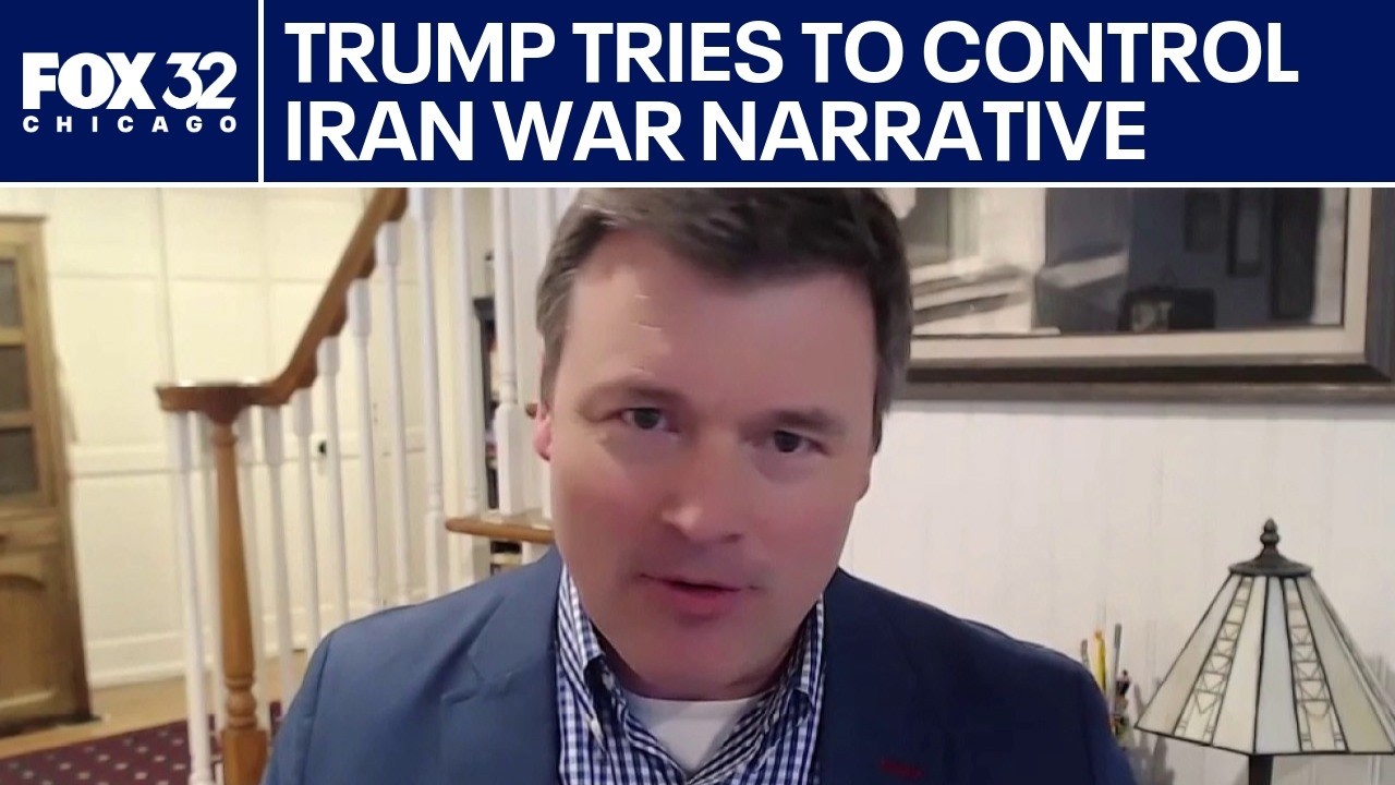 Trump tries to take control of Iran war narrative, Chicago-area expert says