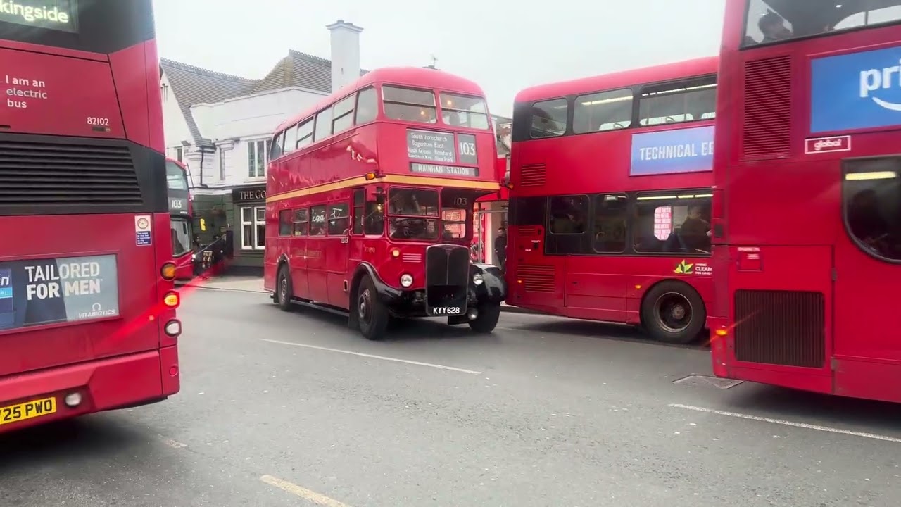 *ROUTE 103 RUNNING DAY* Arriva London KYY628 RT3490 on Route 103 7/3/26