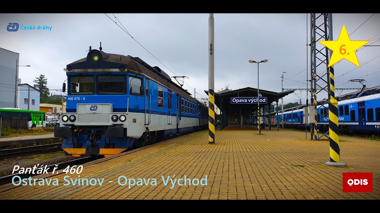 Paňták ř.460 // Ostrava Svinov - Opava Východ // Cabview // [6]