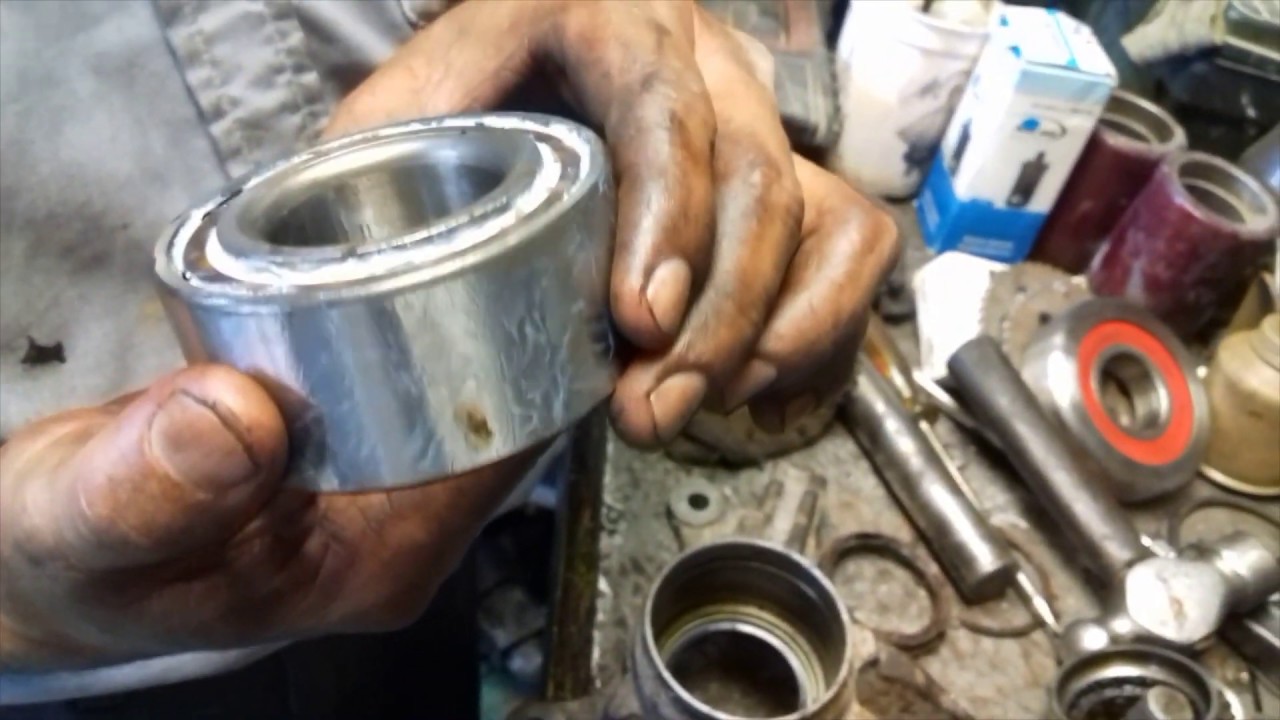 cambiando balero de rueda delantero tsuru