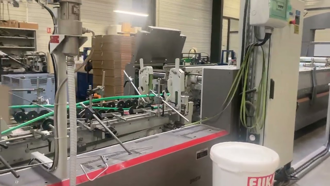Plieuse-colleuse - BOBST DOMINO 110 MII