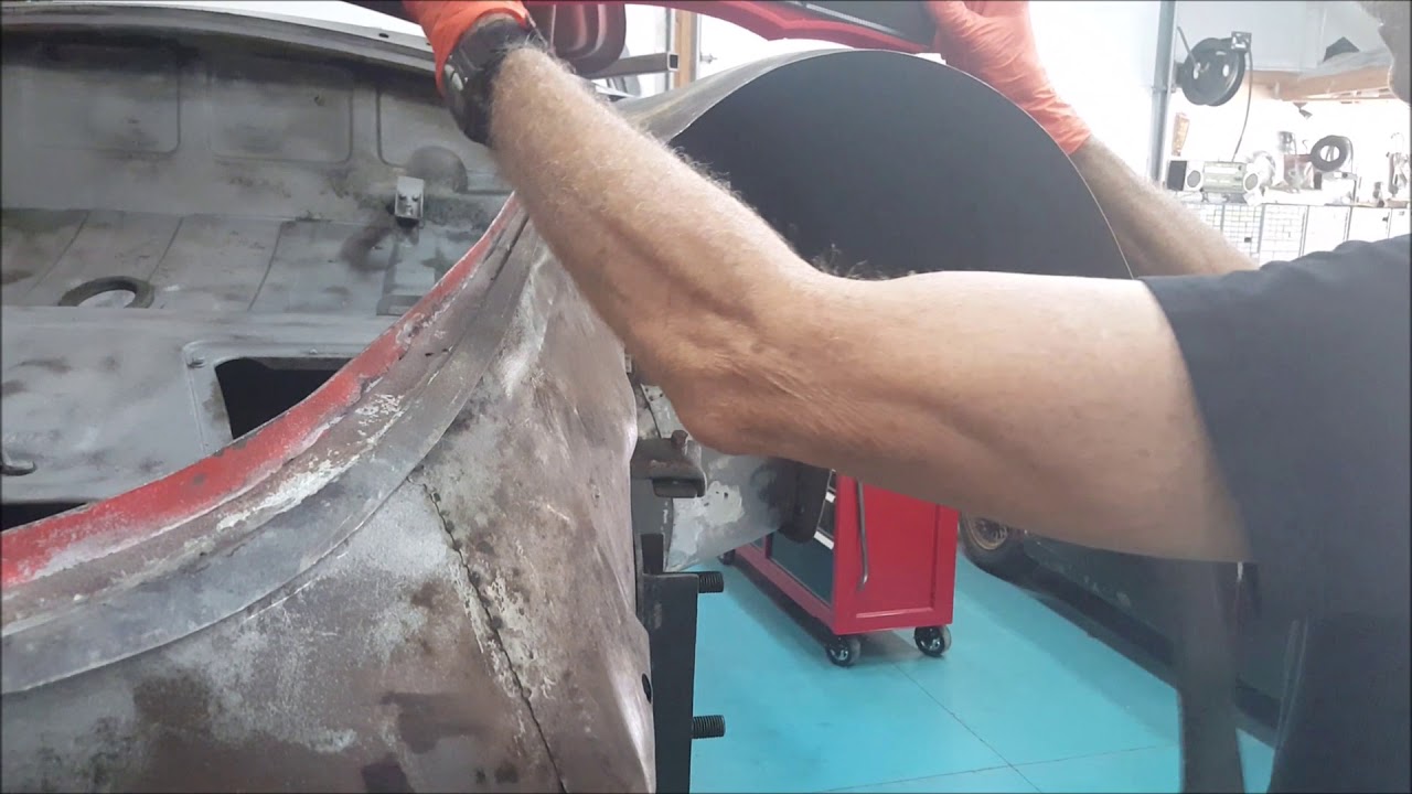 Porsche 356A Misfitting Reproduction Nose