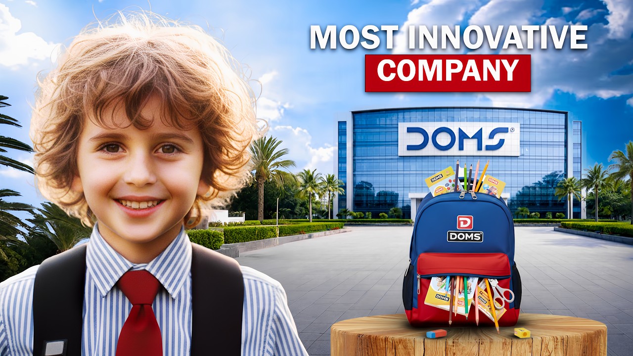 How DOMS Became India’s Most Innovative Stationery Brand | Documentry | Indian brand |