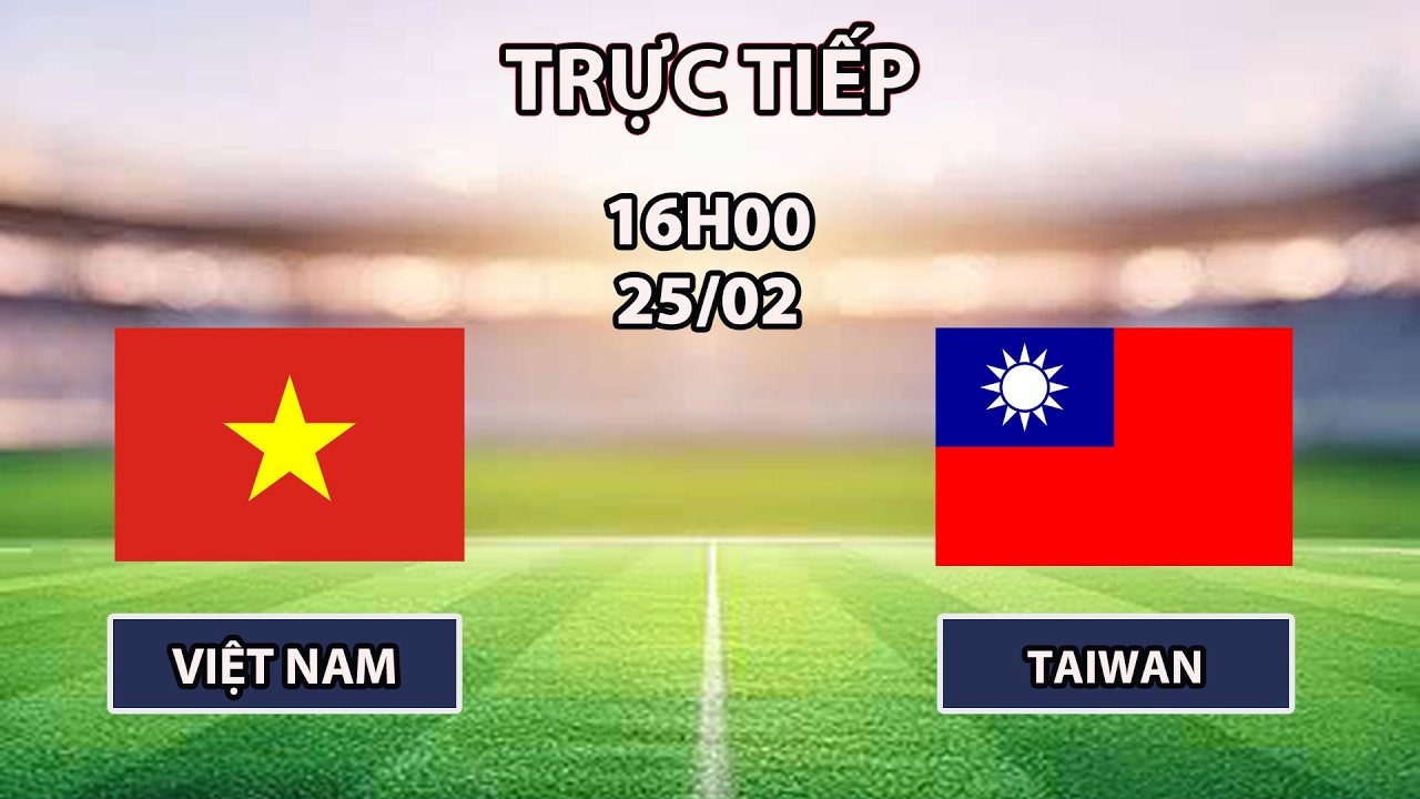 🔴U23 Việt Nam - U23 Taiwan | U23 Châu Á | Pha Chạm Trán Cực Gắt Ở Những Phút Cuối