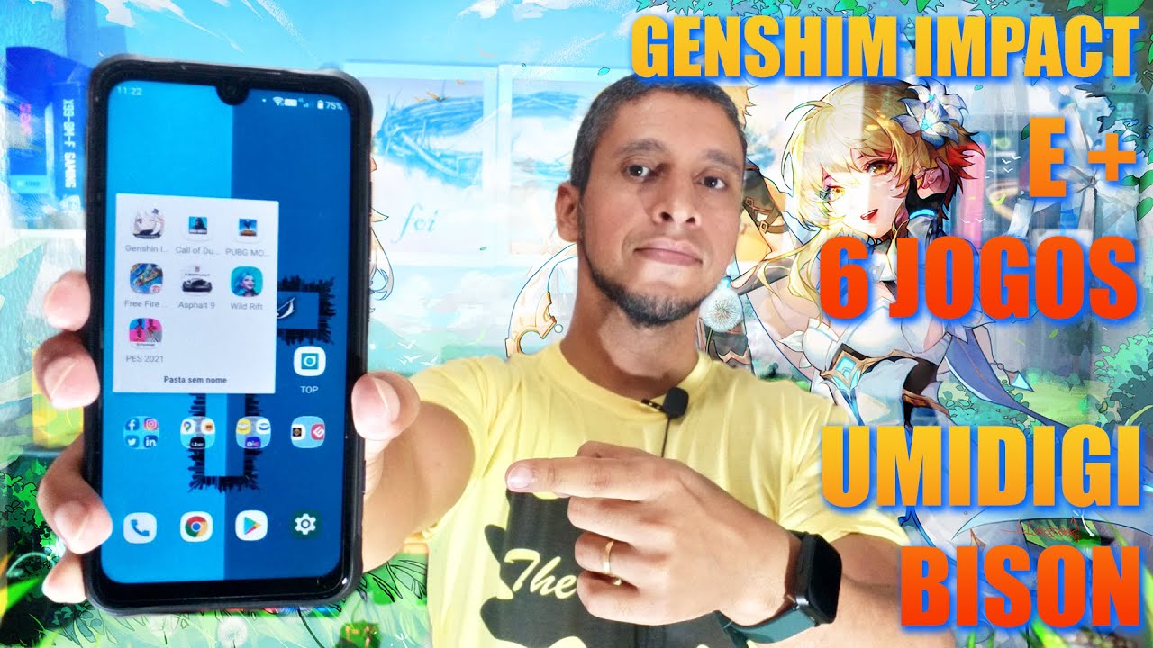 Umidigi Bison – Roda bem jogos pesados como Genshim Impact? Desempenho em jogos