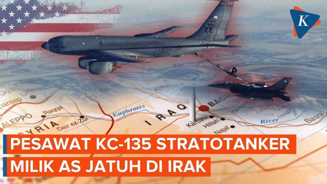 Pesawat Militer AS Jatuh di Irak, CENTCOM: Tidak Terkait Konflik