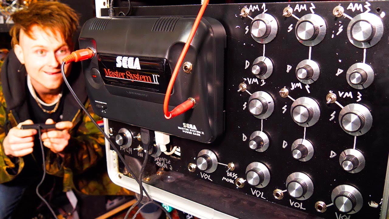 SEGA MASTER SYSTEM MEGA MOD SYNTHESIZER