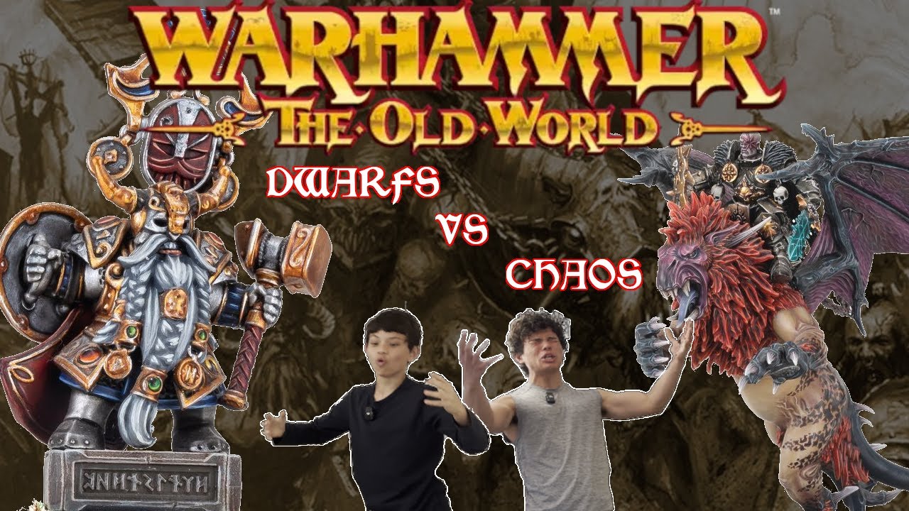 ROYAL CLANS! Warriors of Chaos vs. Dwarfen Mountain Holds | Warhammer: The Old World Battle Report