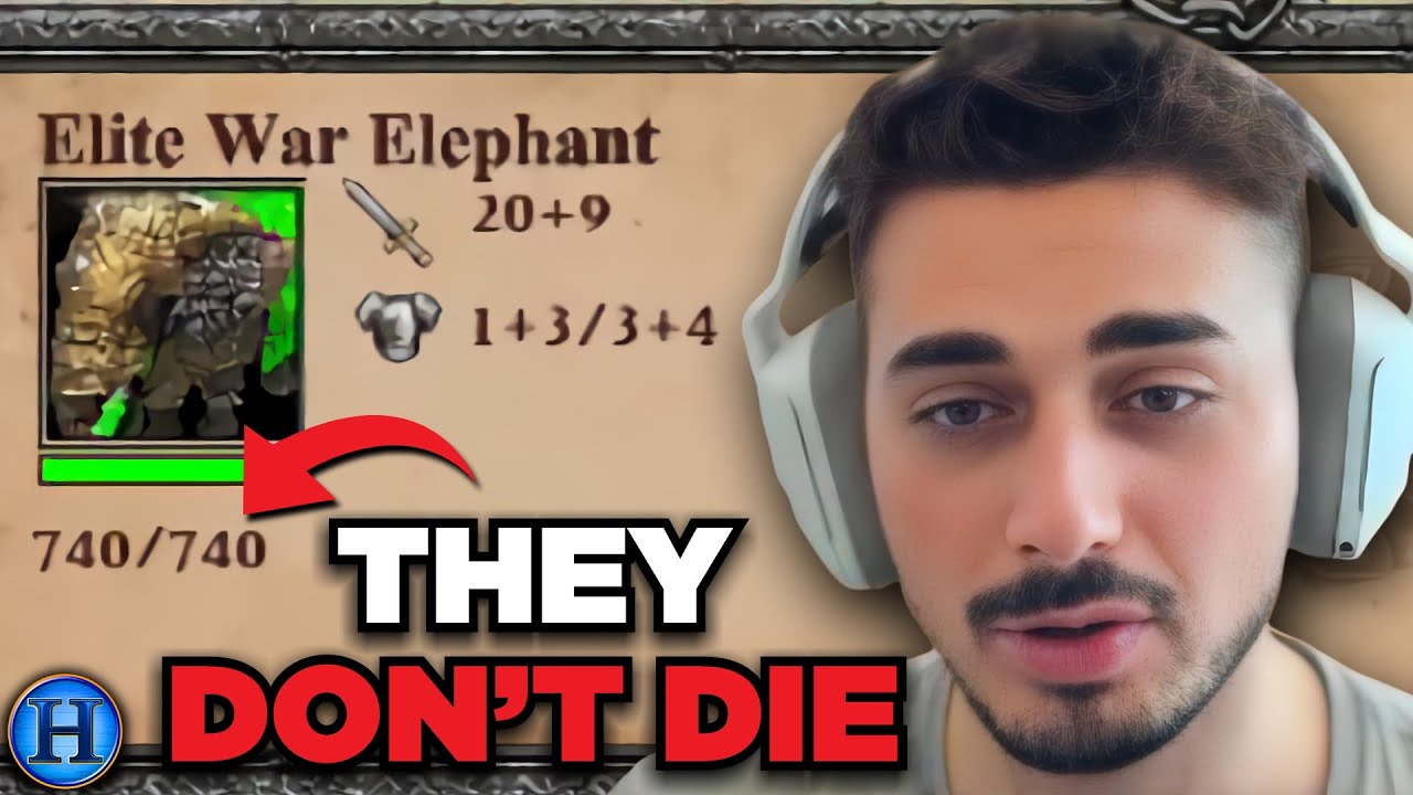 How do I Beat 740 HP WAR ELEPHANTS | AoE2 Custom Civs