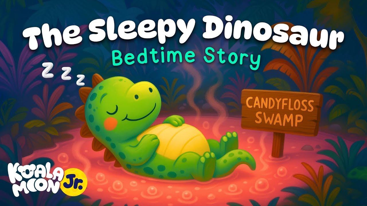 Snorf the Sleepy Dinosaur 🦖 💤 The IDEAL Soothing Bedtime Stories for Toddlers with Baby Sleep Music