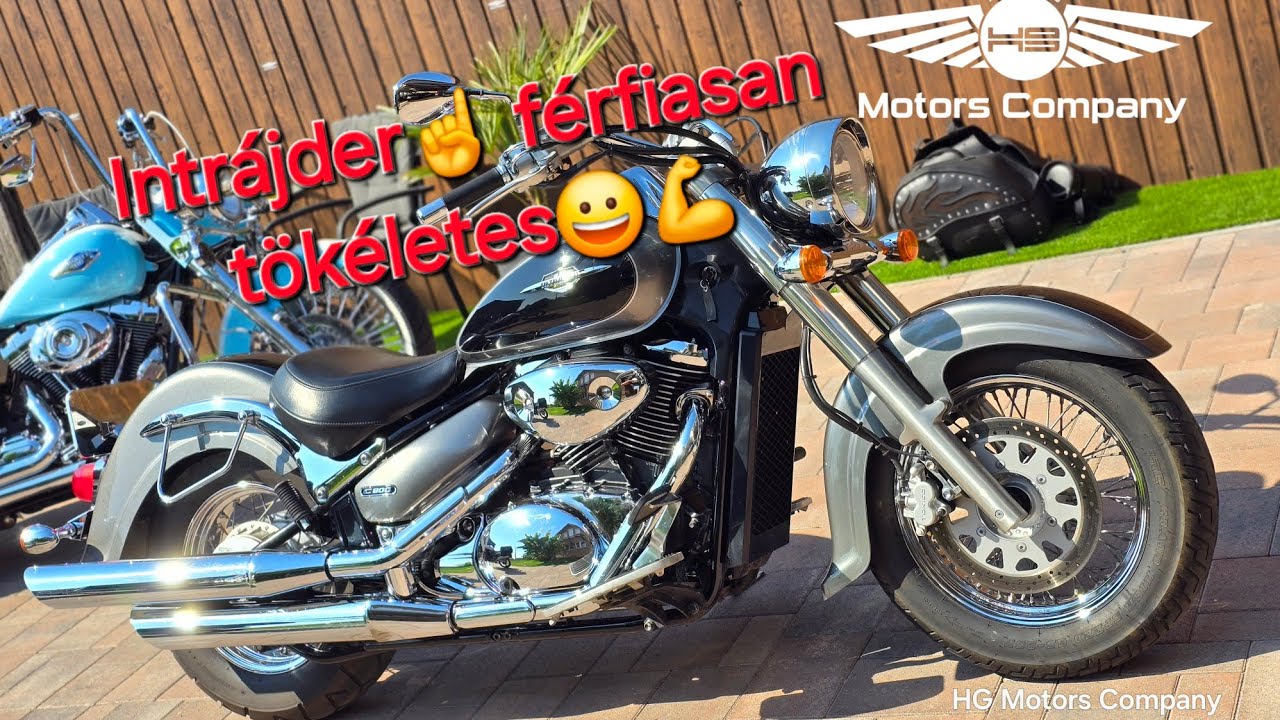 Suzuki VL800 a férfias 💪💪💪💪💪ELKELT