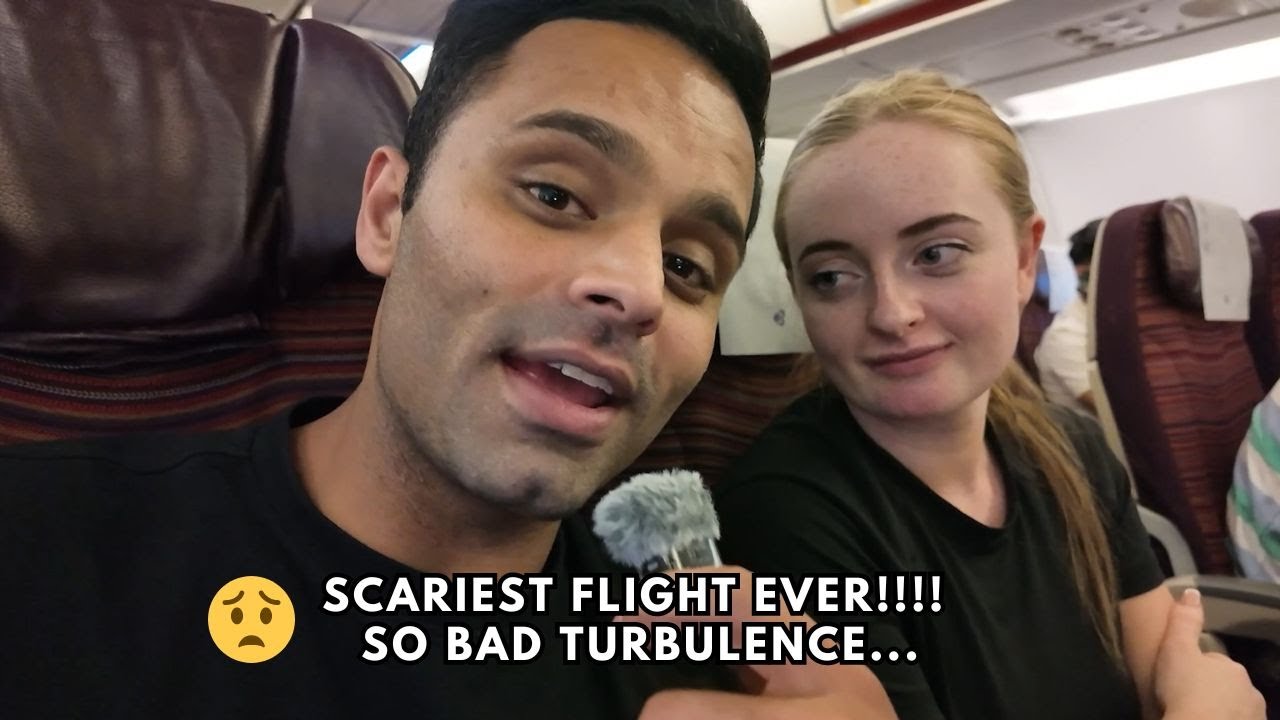 LEAVING INDIA TO GO TO NEWZEALAND & SEE OUR KIDS | Scary Flight 😱😨