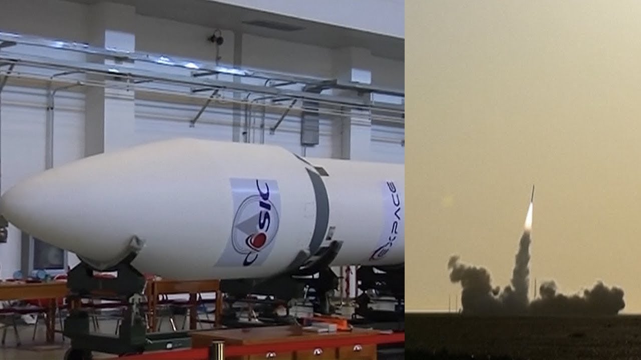 Kuaizhou-1A launches two satellites