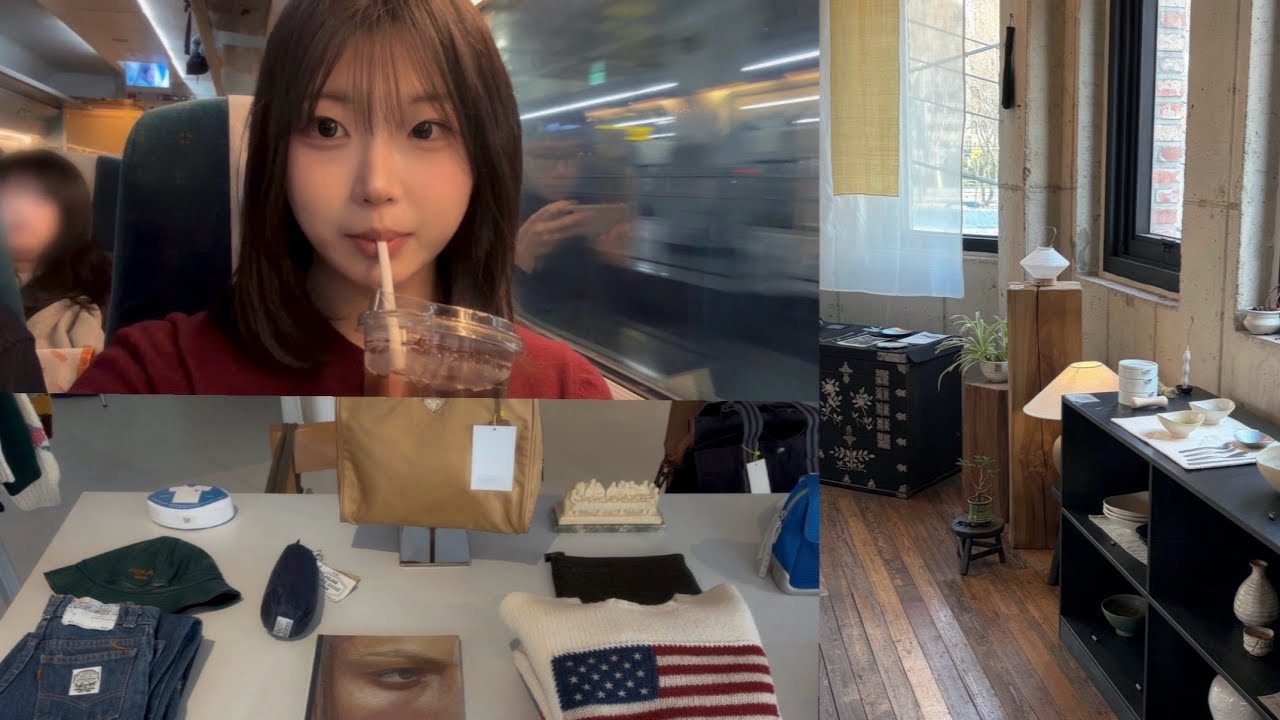 대구 여행 vlog ㆍ 빈티지샵 투어, 하이마트 음악 감상실, 동아식당, 콩국, 막창