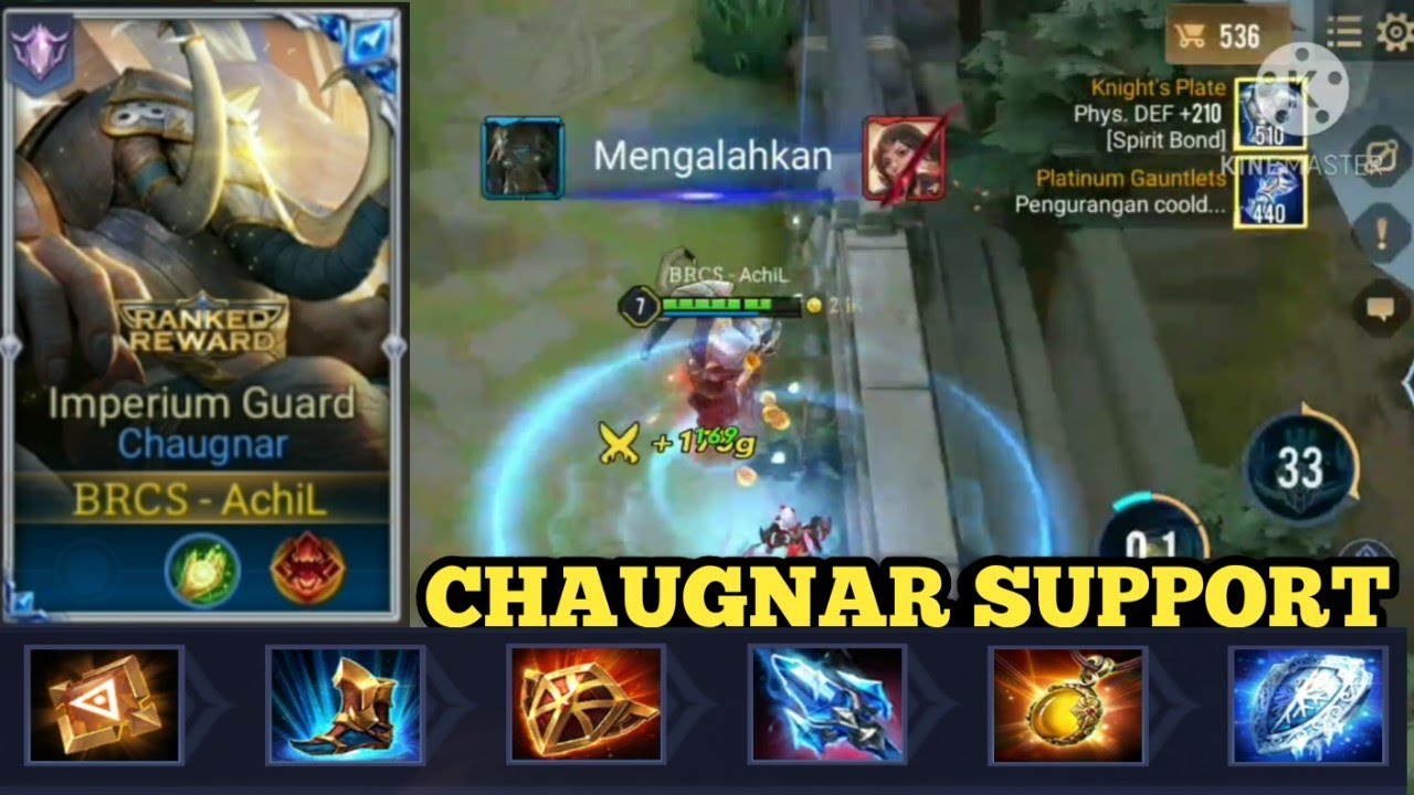 CHAUGNAR BUILD EASY WIN SOLO RANKED! | arena of valor | aov | rov |