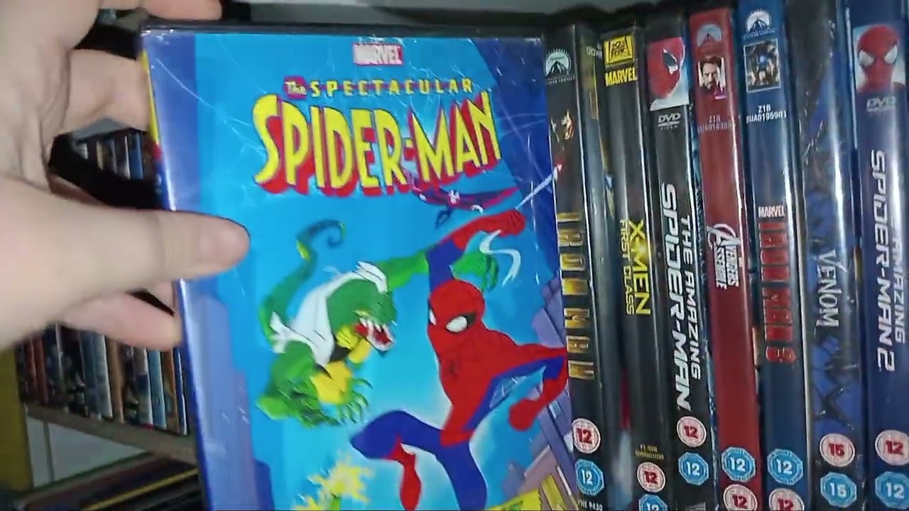 My Marvel DVD and Blu ray collection 