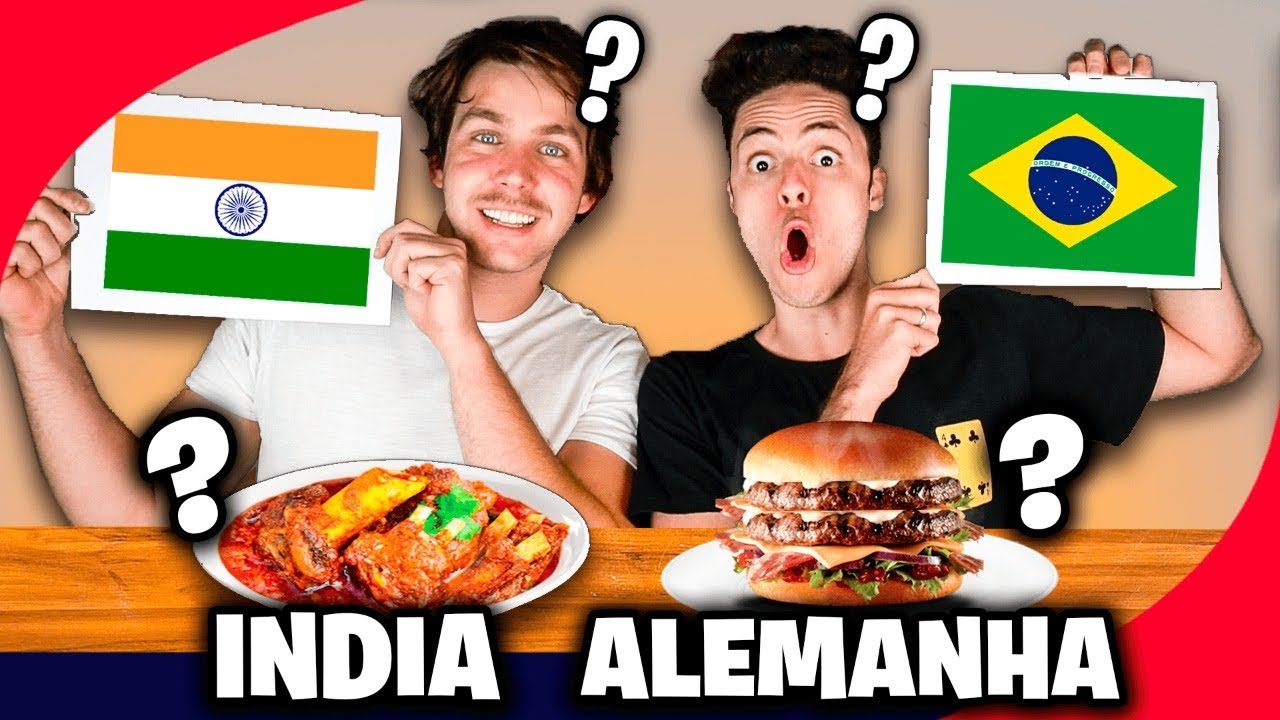 DUVIDO VOCÊ ACERTAR DE QUAL PAÍS É ESSA COMIDA! - Desafio