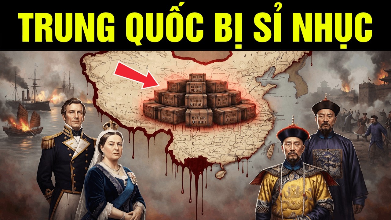Cách Đế Chế Anh Ép Trung Quốc Hợp Pháp Hóa Thuốc Phiện Và Sụp Đổ Trong Thế Kỷ 19.