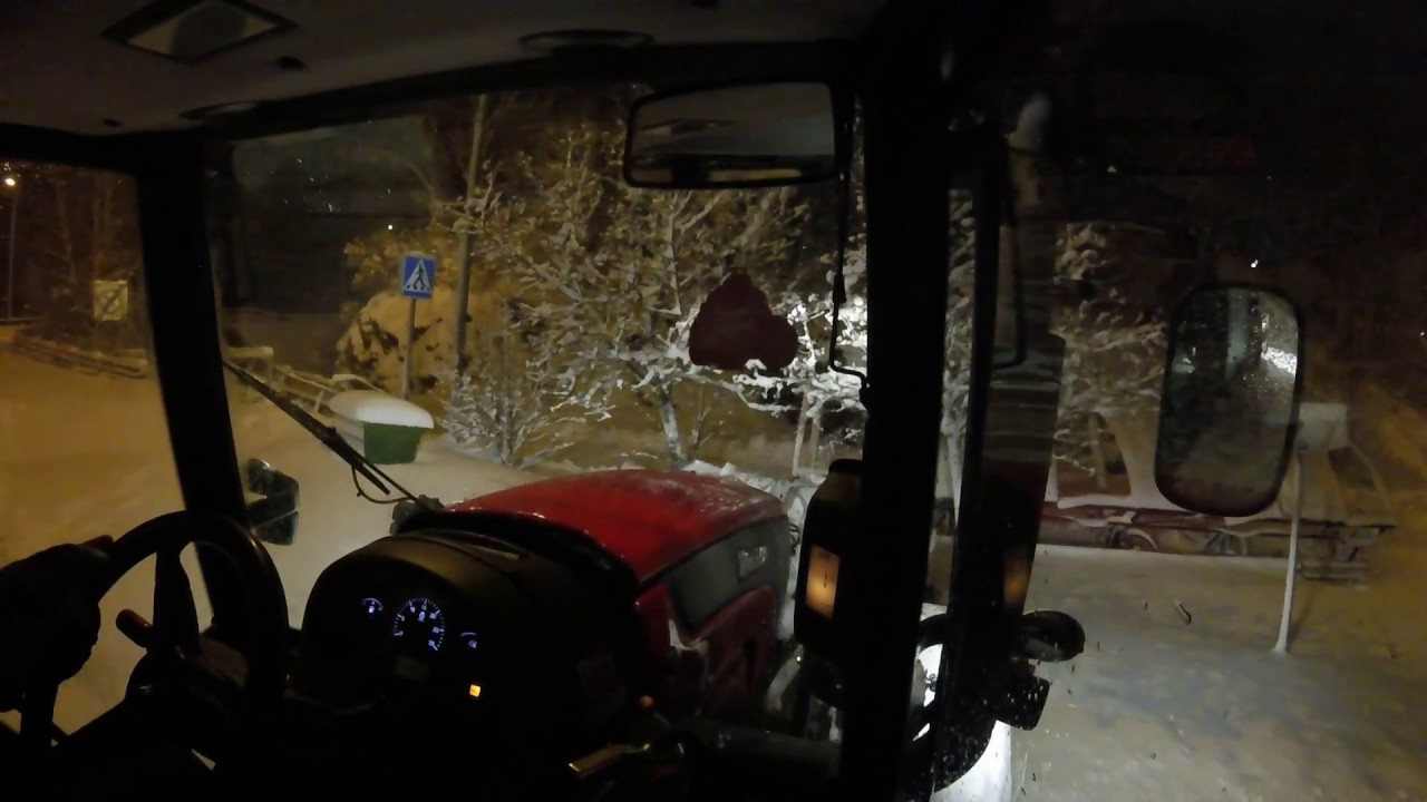 Plowing snow 170104 #1