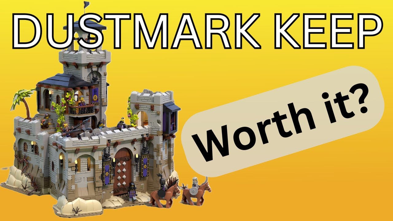 Bricklink Series 8 Dustmark Keep: мои честные мысли
