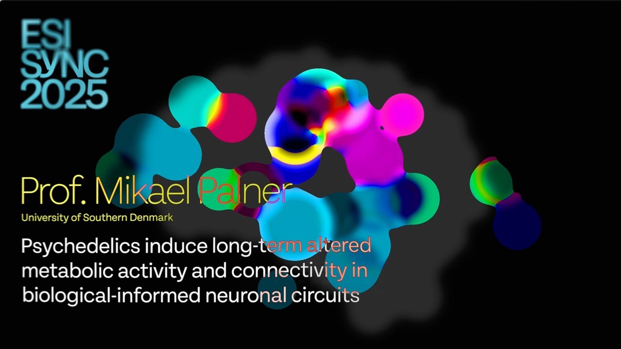 Prof. Mikael Palner, Psychedelics induce long-term altered metabolic activity and connectivity ...