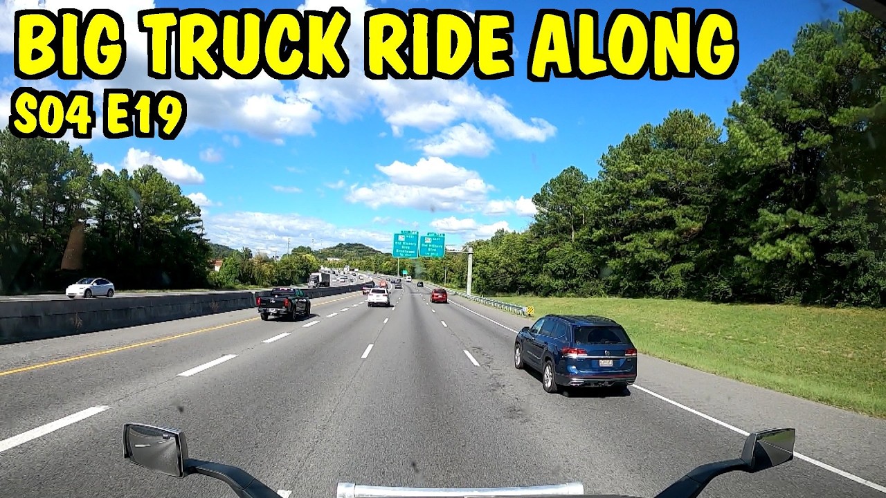 BIG TRUCK RIDE ALONG S04 E19 - I65 Entering Nashville Tennessee