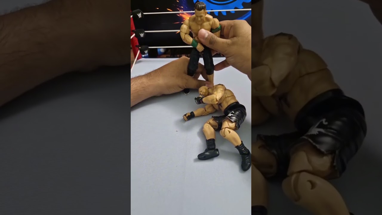 John Cena vs Brock Lesnar, What IF? for Wrestlepalooza. WWE Action Figures Highlights.