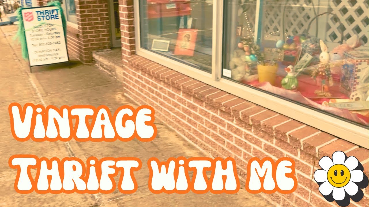 VINTAGE THRIFT WITH ME | SALVATION ARMY