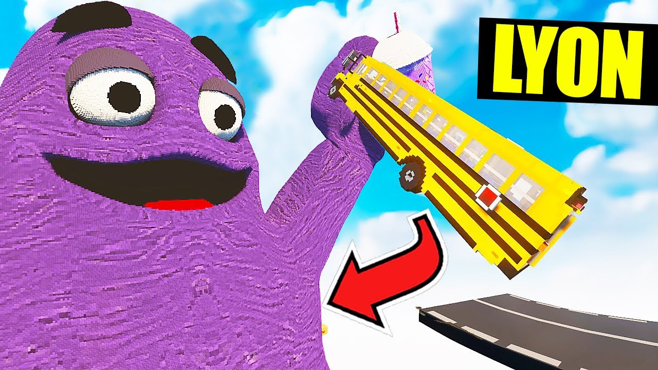 GRIMACE GIGANTE CONTRO AUTO SU TEARDOWN!!
