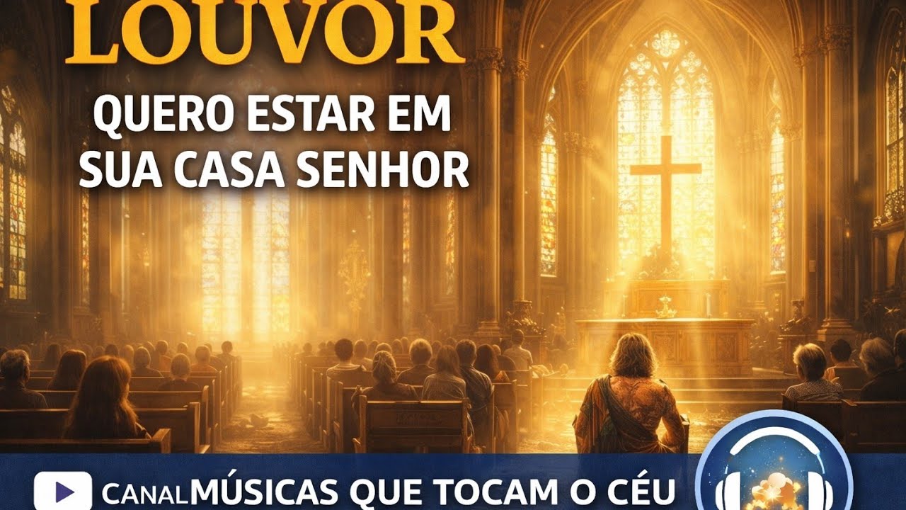  QUERO ESTÁ EM SUA CASA SENHOR 📖 Isaías 41:10“Não temas, porque eu sou contigo…#gospel2026