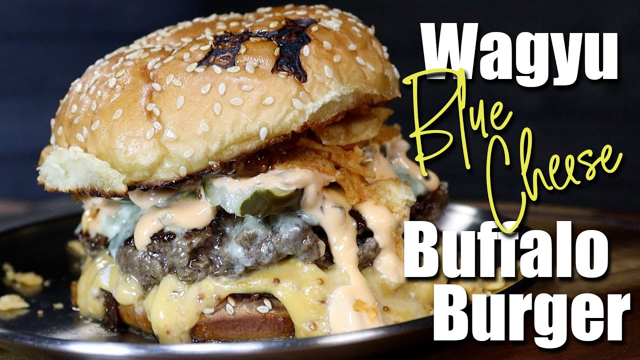 How to Make a Wagyu Buffalo Burger | Happy Yum Yum