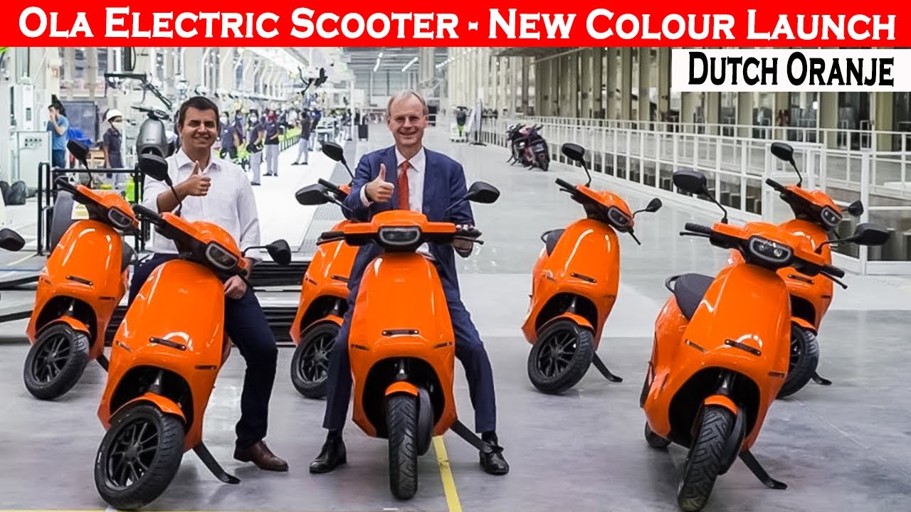 Ola Electric Scooter - New Colour Dutch Oranje | 9 Customised Ola S1 Scooters | Rider Machine