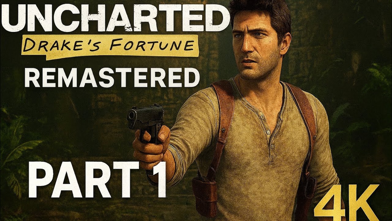 Uncharted: Drake’s Fortune Remastered – Part 1 | PS5 Gameplay Walkthrough | 4K No Commentary