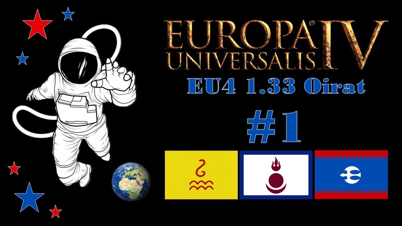 EU4 1.33 Oirat Multi-Achievement Run P1 Opening Moves and Killing Ming