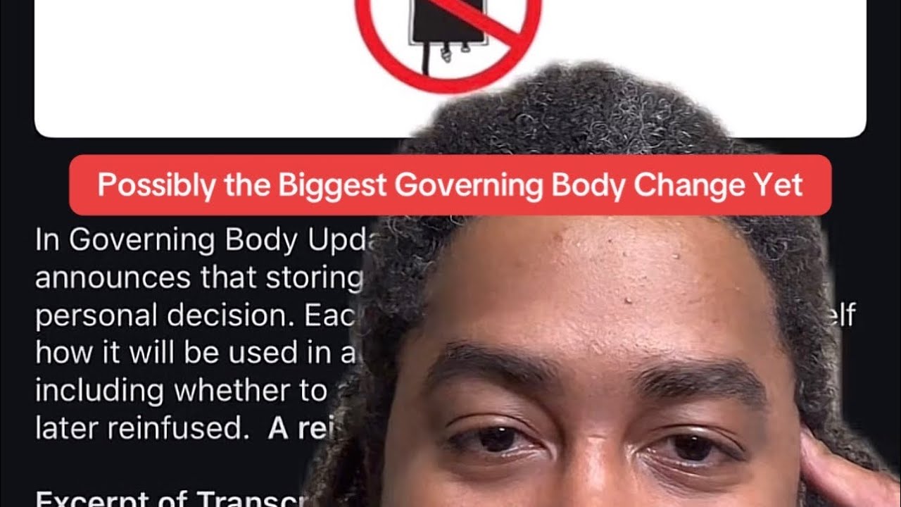 The Monumental Blood Change That Could Cause Waves of Lawsuits and Mass Exodus for JWs