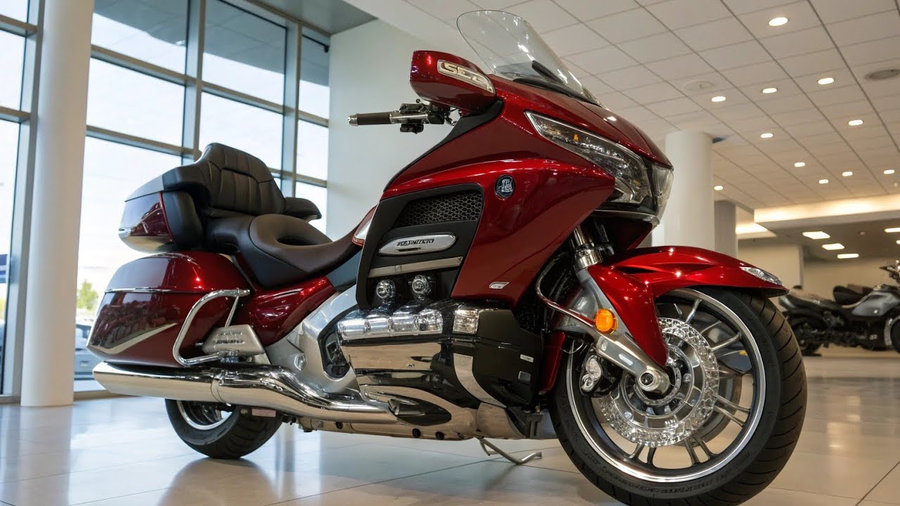 Honda Gold Wing 2026 Quad Grand Master | Концепция роскошного туристического мотоцикла