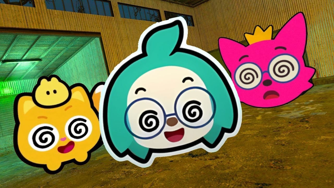 Hogi, Pinkfong, and Ninimo are CONFUSED | Gmod Nextbots
