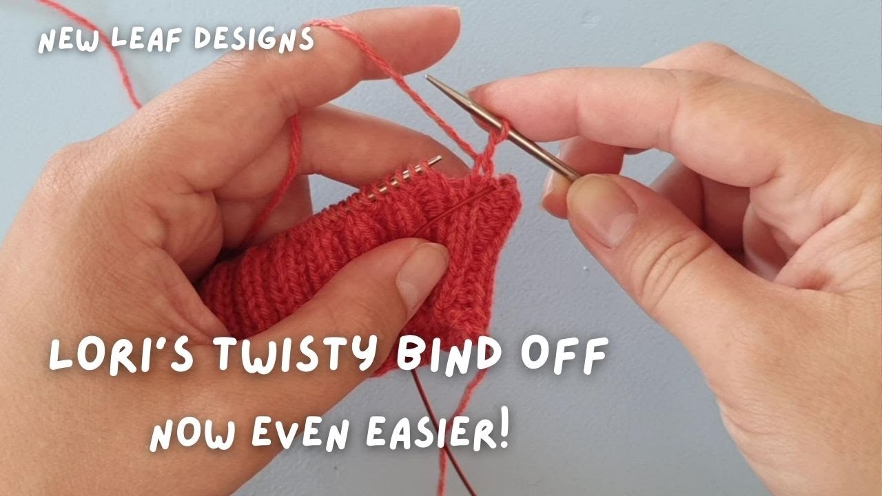 Lori's Twisty Bind Off modification